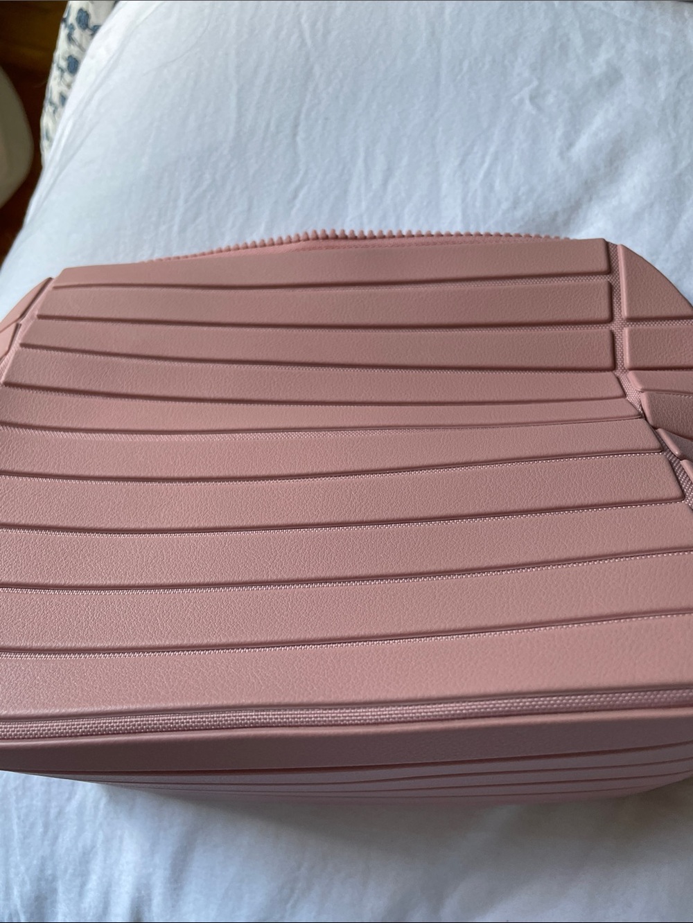 Parallelle Pink PVC Cosmetic Pouch - Picture 6 of 6